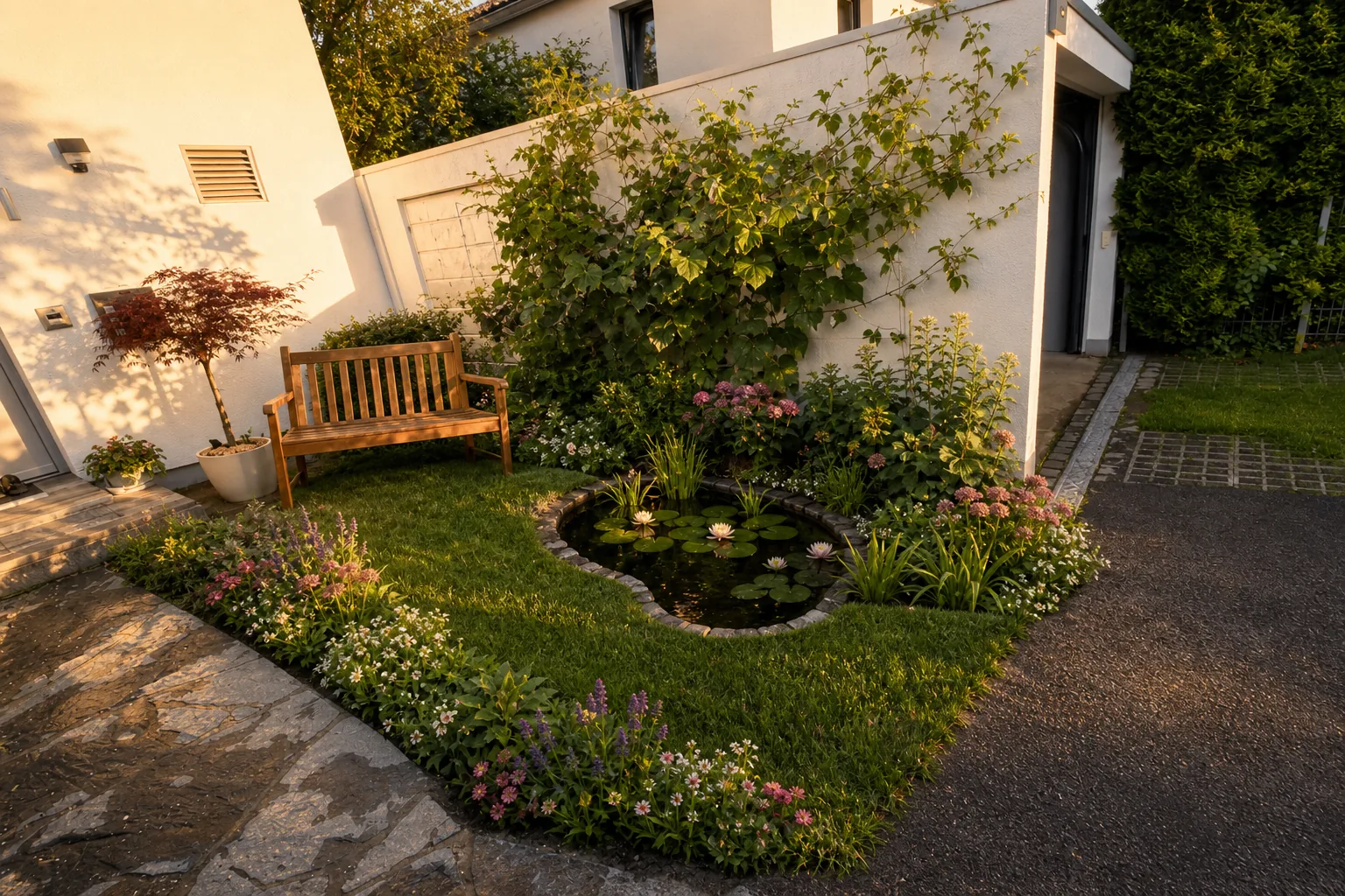 AI garden design